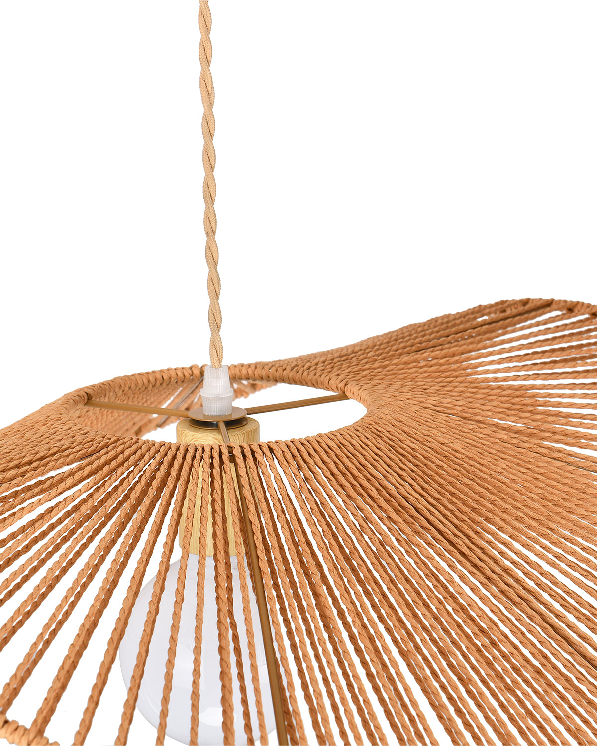 Tea Room Woven Lampshade Unique Pendant Light | Japanese Creative Hanging Pendant Light