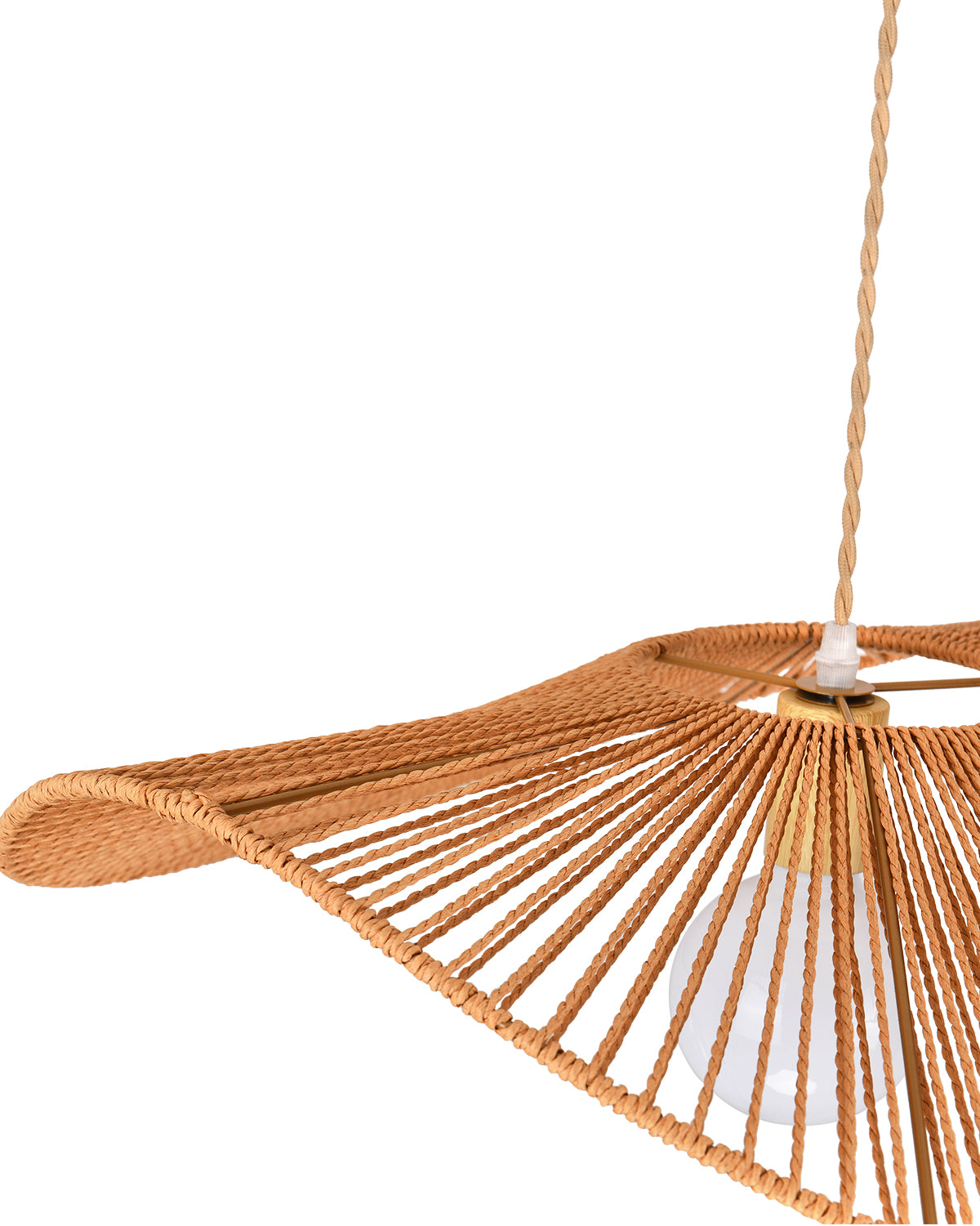 Tea Room Woven Lampshade Unique Pendant Light | Japanese Creative Hanging Pendant Light