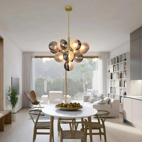 Unique Chandeliers for Dining Room Gold 5/13 Bulbs
